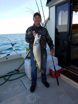 First lake trout