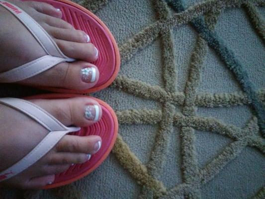 Thanks Lisa for this awesome pedicure