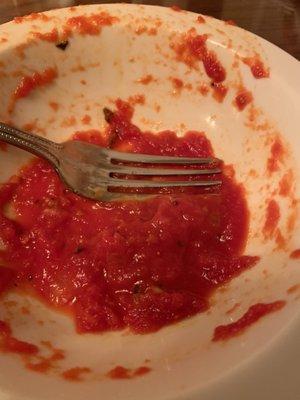 Ravioli marinara