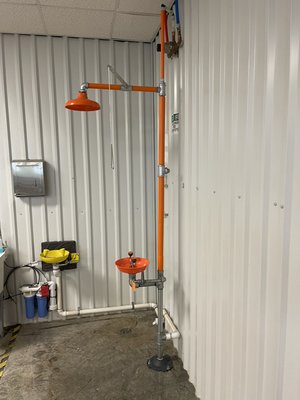 Safety Shower Installation