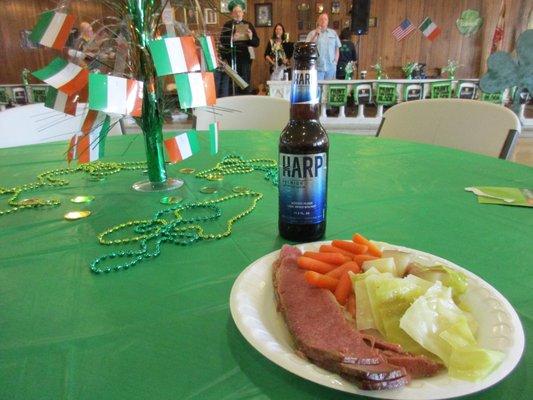 Corned beef and beer