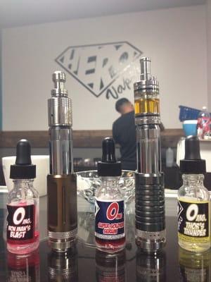 Hero vape juices available at the vaping element