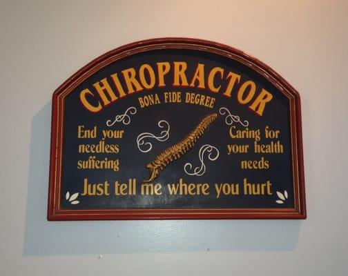 OUR CHIROPRACTOR HAS OVER 17-YRS OF EXPERIENCE.