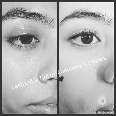 Lash Lift and tint $75