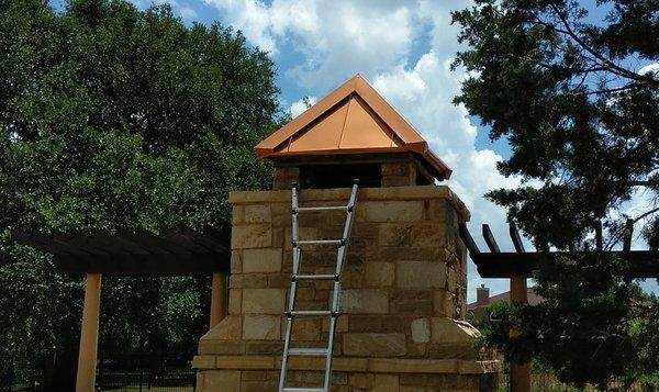 Order a customized chimney cap