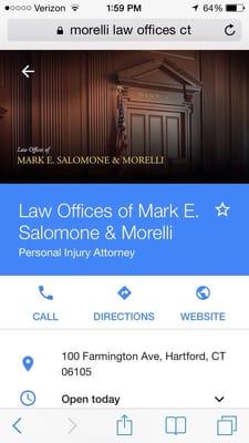 Law Offices of Mark E. Salomone and Morelli