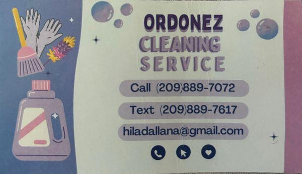 Ordonez Cleaning Services provides you with quality work and gives you the best deals.