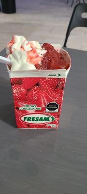 Fresas congeladas