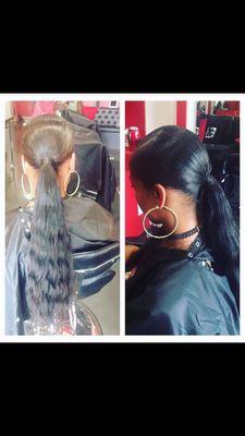 Extended ponytail $85