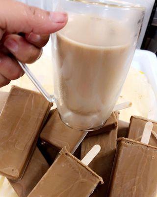 coffee w/caramel bars from owners' FB page