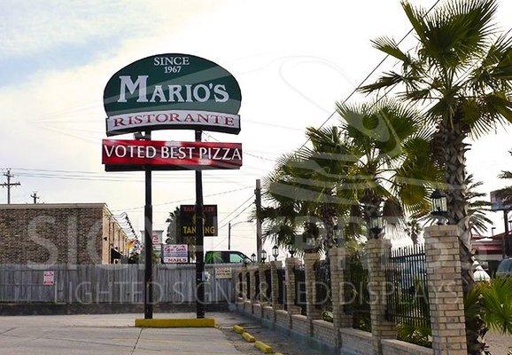 LED Sign Installed in Galveston, TX