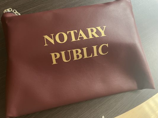 Notary bag