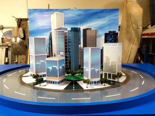 Cityscape model