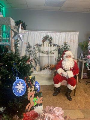 Santa we have special visitors and events for our shoppers!!