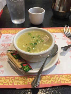 Egg drop soup