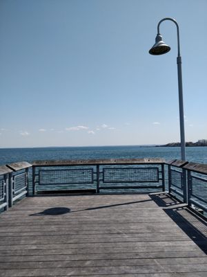 End of the fishing pier