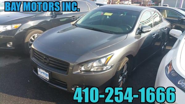 2012 Nissan Maxima www.baymotorsmd.com 410-254-1666