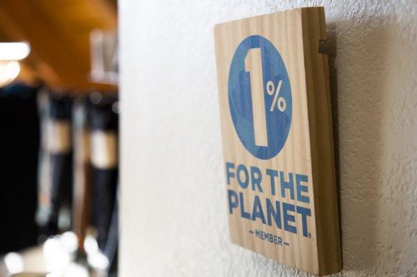 Every purchase gives back. Ridge is a member of 1% for the Planet.