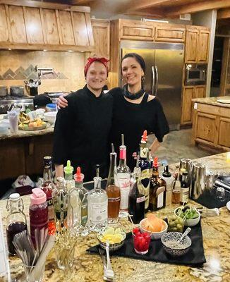 Custom craft cocktail bar!