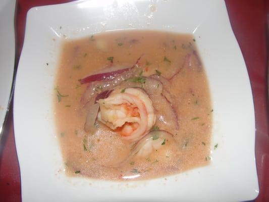 ceviche de camaron