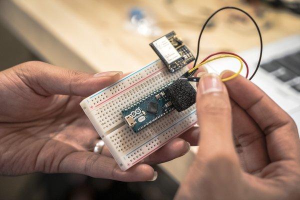 Participants gain hands-on experience with IoT, Arduino, and data in our Workshops.