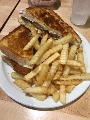 Chicken Strip Melt