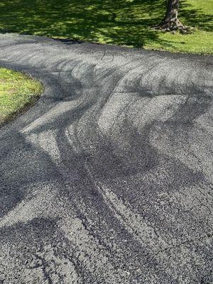 Poor job seal coating driveway and haven't responded when they can come back to fix it