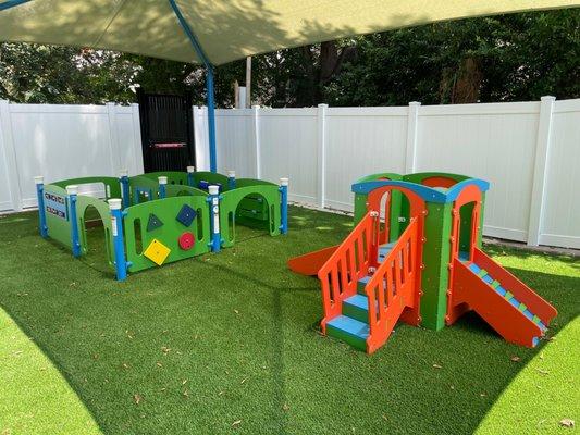 Infant and toddler playground