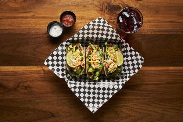 Vegan Tacos and more at Dinkies' Vegan Restaurant