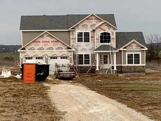 LP Siding On New Construction