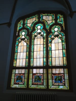 The stained glass