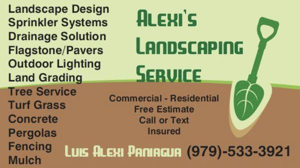 Alexi’s Landscaping Service