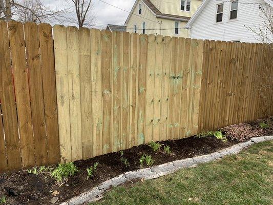 Fence post and panel replacements