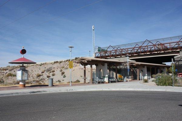 Los Ranchos Journal Center Rail Runner Station in Albuquerque