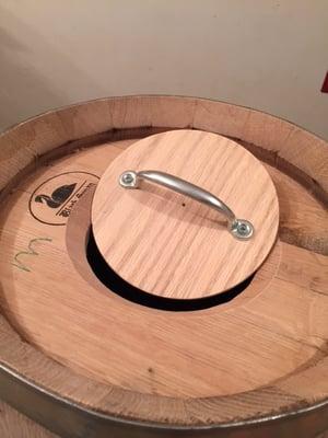 Barrel hole and top- awesome and very professional work.