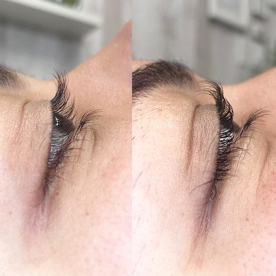 Ellebana Lash lift. Lasts 6-8 + weeks! Must make deposit to hold appointment. Check out my instagram @b2byerikasonn for more pictures!