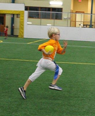 flag football for ages 3 to 7