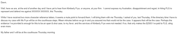 final email to FLG