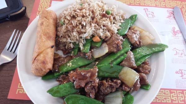 Beef and Pea Pods from Happy Wok