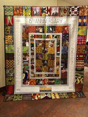 15th anniversary quilt