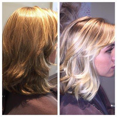 Blonding without all the maintence? Balayage is the answer!