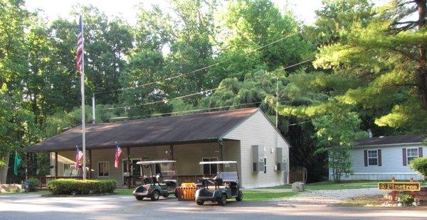 The Pine Tree office.