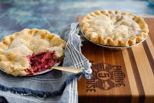 All pies are filled with real fruit and made with our signature crust.