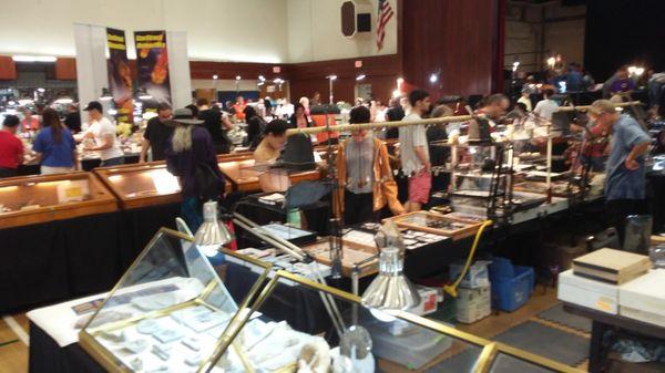 Plenty of exhibitors, vendors packed into Veterans Memorial Auditorium.