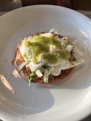 Tostada de tinga