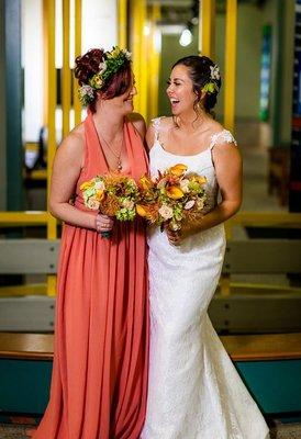 Tracy-Bride /Cameron - Bridesmaid