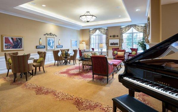 Living Room in Assisted Living