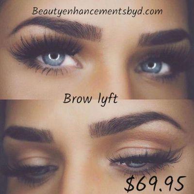 Eyebrow lift $69.95!