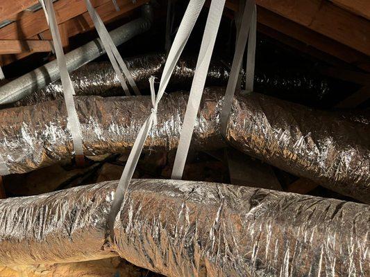 Air duct replacement