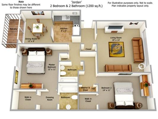 Jordan Floor Plan